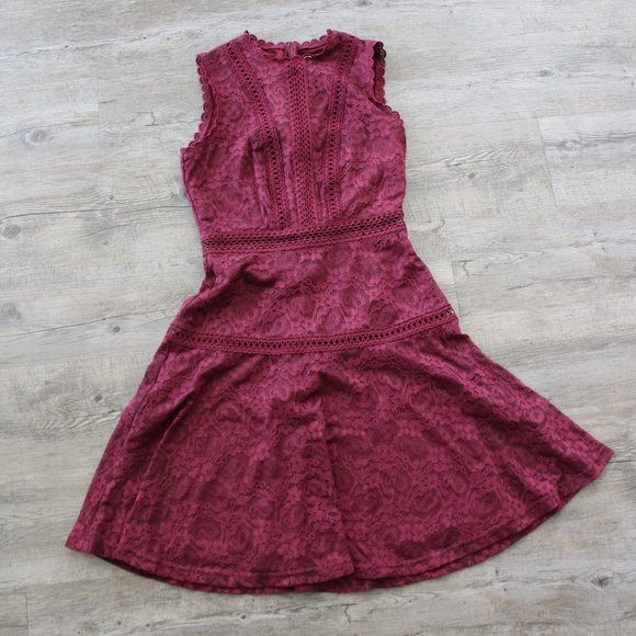 Altar'd State Dresses & Skirts - Altar'd State - Maroon Dress